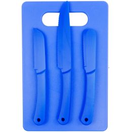 Ontario Chromatics 4 Pc Cutlery Set Blue