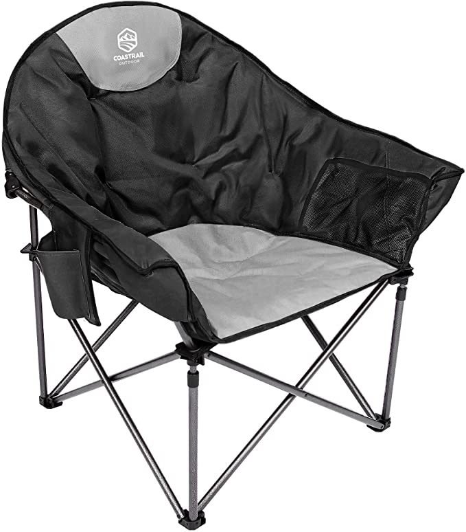 Outdoor Camping Chair Folding Chair Black Outdoor Camping Chair Folding Chair Black